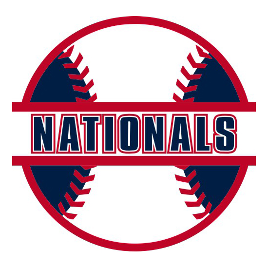 Baseball Washington Nationals Logo decal supplier